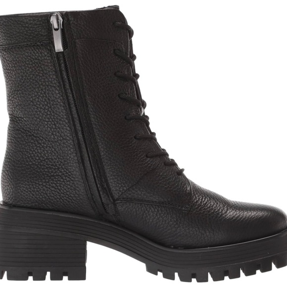 Franco Sarto Jetson Black Leather Moto Boot 5.5 - NWT! - Picture 4 of 4